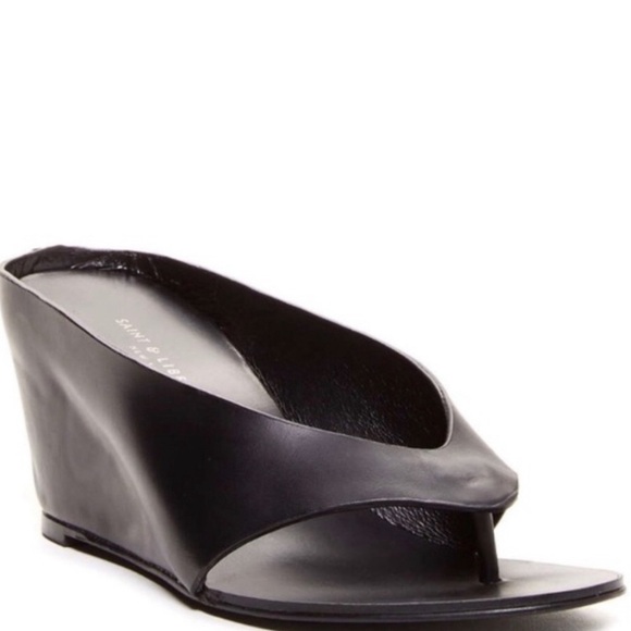 Saint and Libertine New York Prince Wedge Sandal - Picture 2 of 7